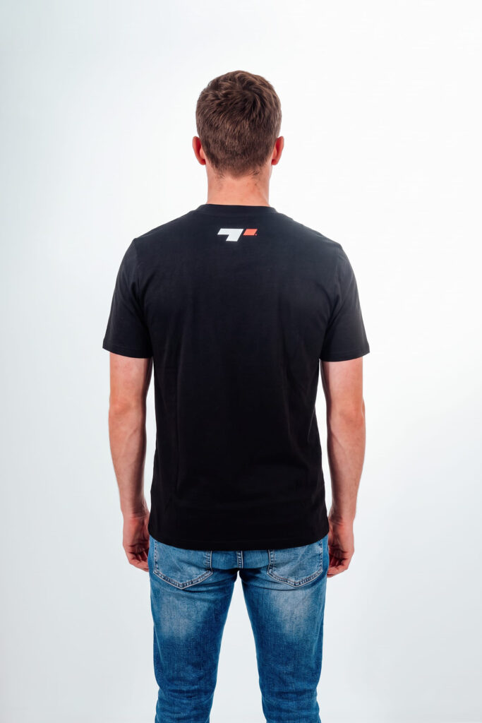 Black Club 90's Tillett Racing Seats T-Shirt - back.