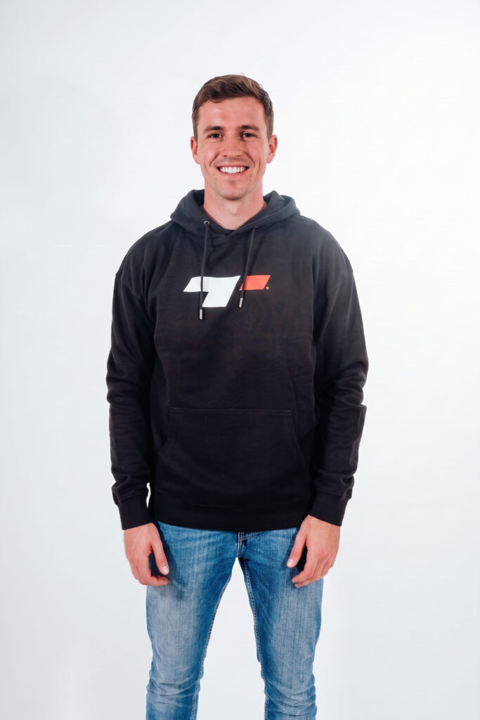 Tillett Club 90's Hoodie - front.