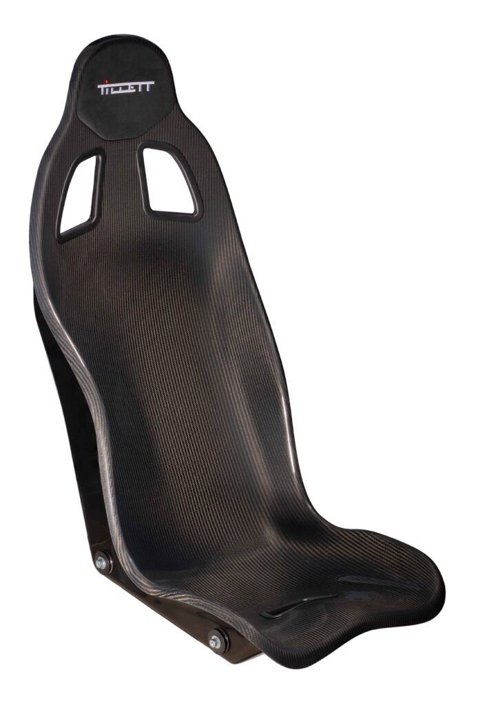 Carbon B12 seat from the front.