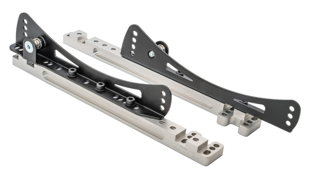 ERAIL with EBR brackets showing adjustment range.